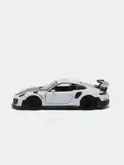 Белый металлическая машинка 1:36 Porsche 911 GT2 RS KT5408D