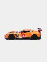 Оранжевый металлическая машинка 1:36 Corvette C7.R 2016 Race Car KT5397D