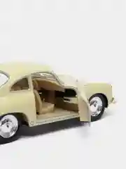 Желтый металлическая машина 1:32 Porsche 356 B Carrera 2 KT5398D