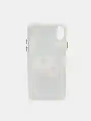 Лайм чехол для iPhone X iPhone XS стекло и силикон