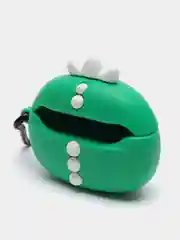 Зеленый чехол для Apple АirPods 1 / 2 / Pro Динозавр, 2 вида