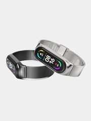 Металлический ремешок для фитнес часов Xiaomi Mi Band 7сяоми ми банд