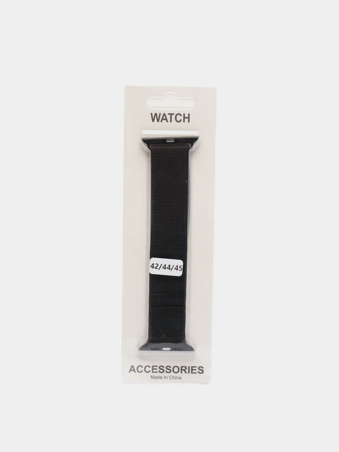 Черный ремешок "Миланская петля", для Apple Watch, 2 размера