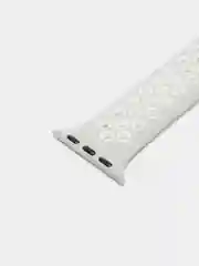 Серый силиконовый Ремешок для смарт часов Apple/X7/M7/Dt No 1, Premium силиконовый с перфорацией