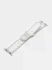 Серый силиконовый Ремешок для смарт часов Apple/X7/M7/Dt No 1, Premium силиконовый с перфорацией