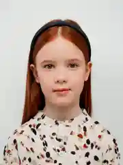 Черный ободок бархатный для волос