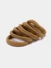 Хаки резинки для волос, бесшовные