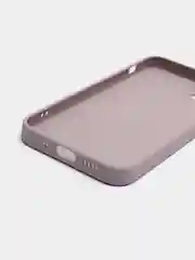 Сиреневый чехол для iPhone Xr/ 11/ 12/ mini/ Pro/ ProMax, силиконовый со стеклянной панелью