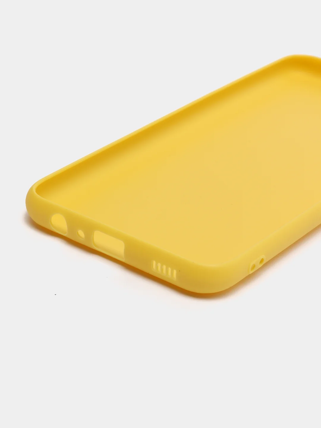 Желтый чехол для Samsung A02S, A03S, A22 цветной