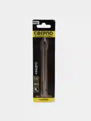 Сверло по кафелю и стеклу  5/6/8/10/12 мм, шестигранный хвостовик, квадро, HEX, Чеглок