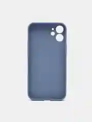 Серый чехол для iPhone Xr/ 11/ 12/ mini/ Pro/ ProMax, силиконовый со стеклянной панелью