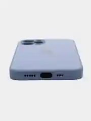 Серый чехол для iPhone Xr/ 11/ 12/ mini/ Pro/ ProMax, силиконовый со стеклянной панелью
