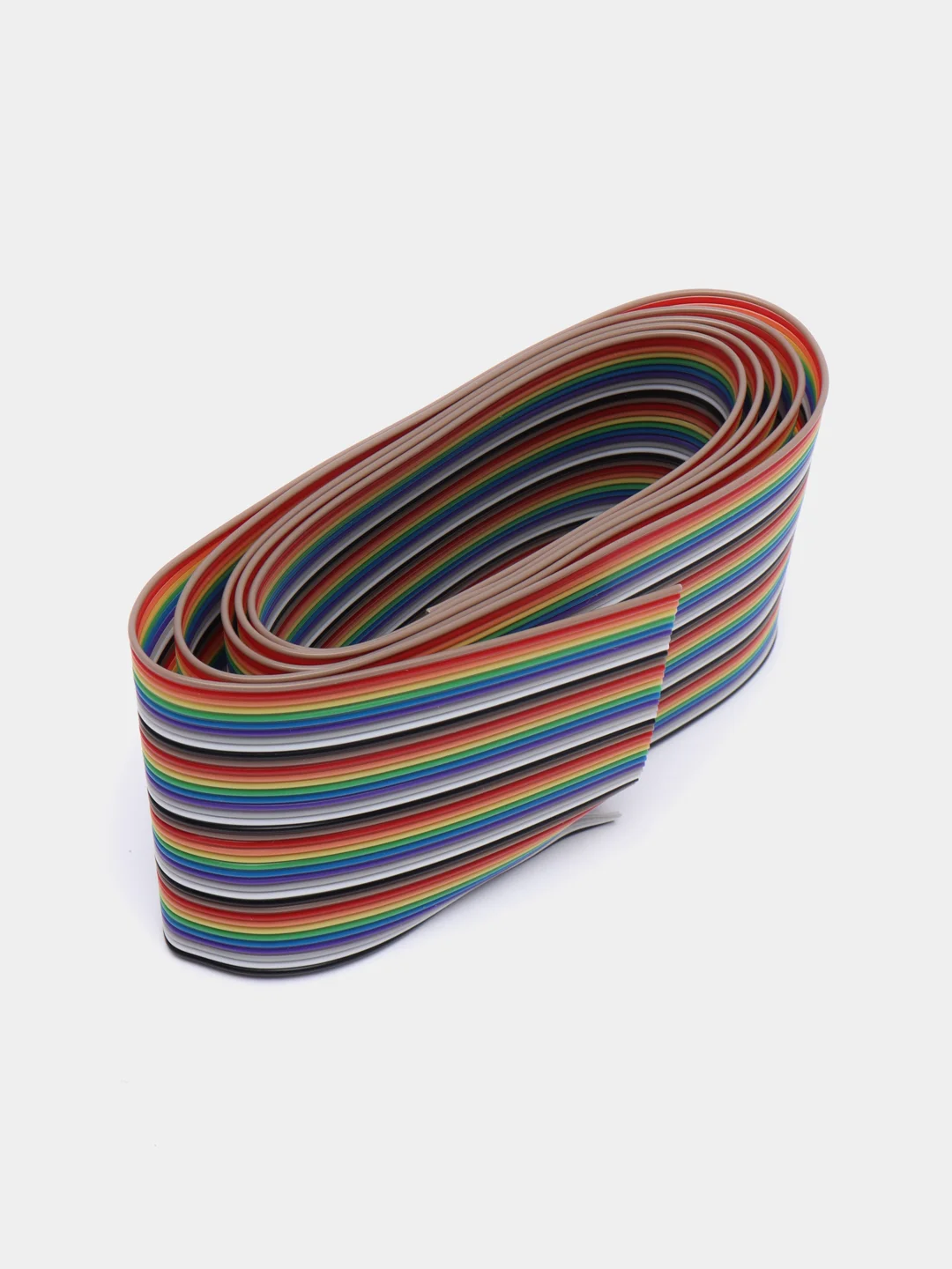 Шлейф RCA-40 жил цветной 28AWG медь шаг 1.27мм (отрезок 1 метр)