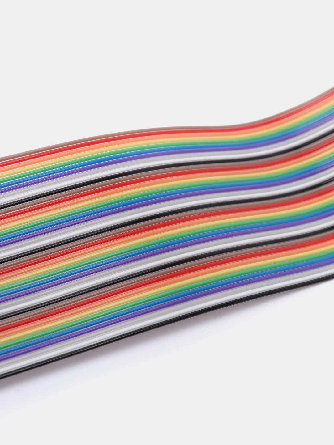 Шлейф RCA-40 жил цветной 28AWG медь шаг 1.27мм (отрезок 1 метр)