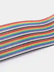 Шлейф RCA-40 жил цветной 28AWG медь шаг 1.27мм (отрезок 1 метр)