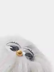 Серебряный брелок домовенок, мягкая игрушка