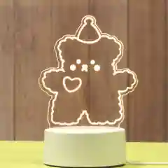 Голубой детский ночник LED