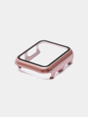 Бампер накладка чехол на корпус часов со стеклом Apple Watch (Эпл вотч) 38 mm