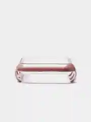 Белый бампер накладка чехол на корпус часов со стеклом Apple Watch (Эпл вотч) 38 mm