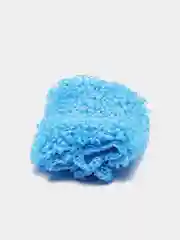 Голубой мочалка ручной работы