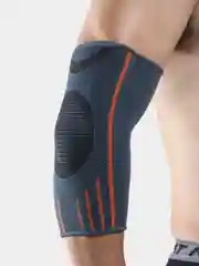 Синий налокотник спортивный защитный, бандаж локтевого сустава