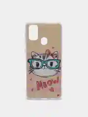 Кремовый чехол Samsung Galaxy M21 / M30s с рисунком