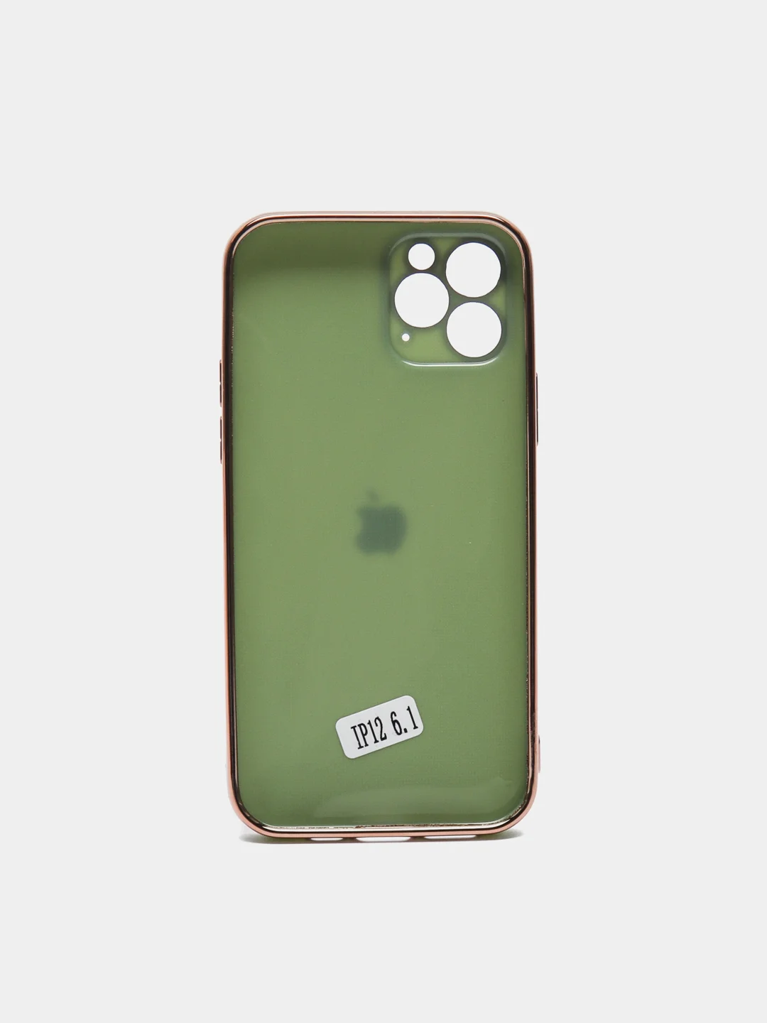 Оливковый чехол iPhone 12 Pro