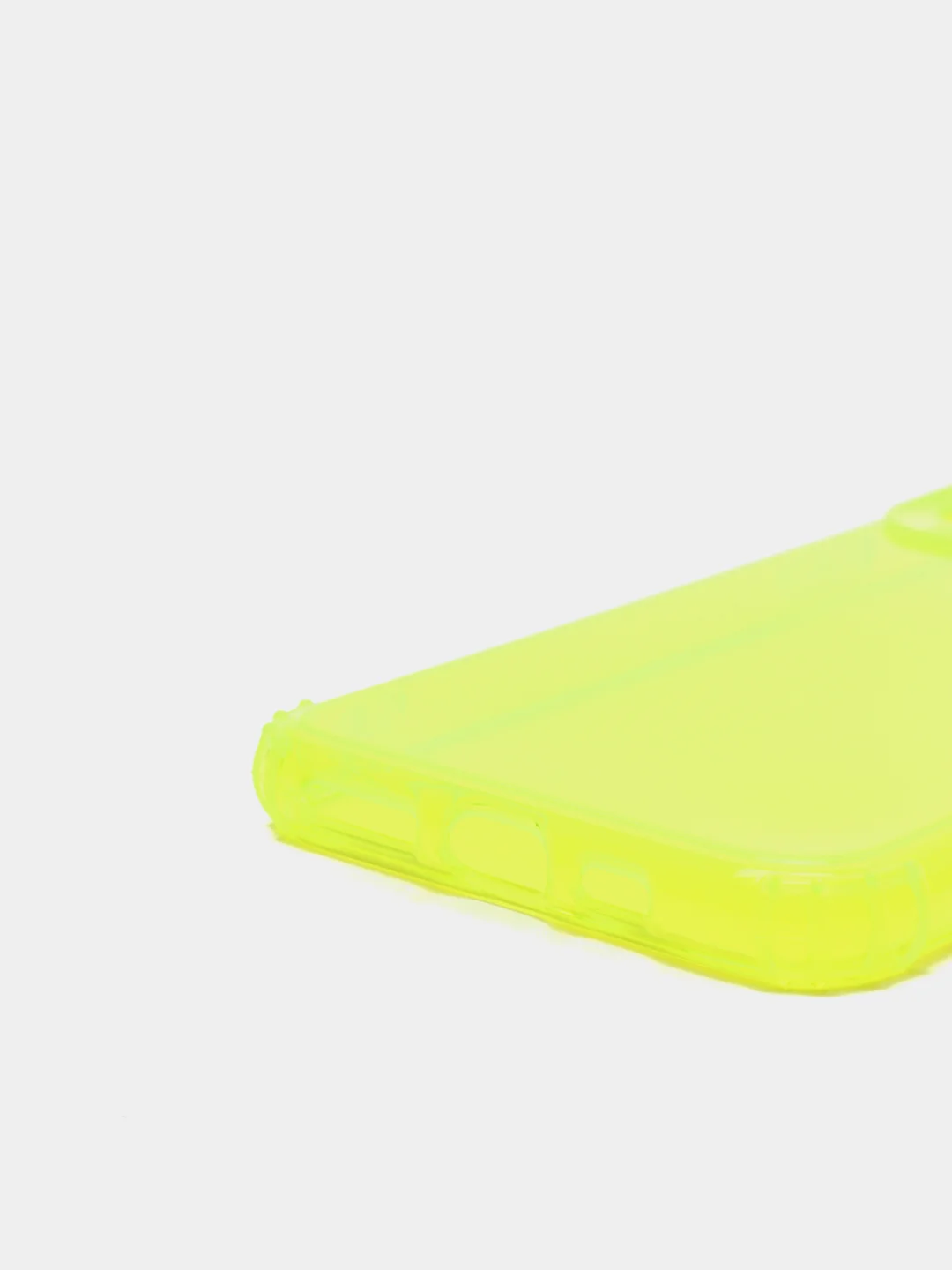 Желтый чехол силиконовый, прозрачный " Неон" для Айфон iPhone 11 / 11 Pro / 11 Pro Max / 12