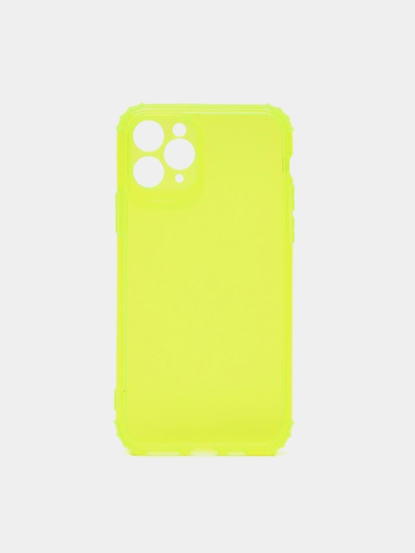 Чехол силиконовый, прозрачный " Неон" для Айфон  iPhone  11 / 11 Pro / 11 Pro Max / 12