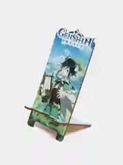 Деревянная подставка под телефон "Genshin Impact", Венти