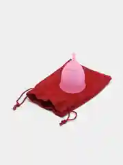 Лавандовый чаша менструальная Silk Velvet Classic с мешочком для хранения