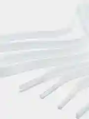Белый светящиеся шнурки, 4 размера