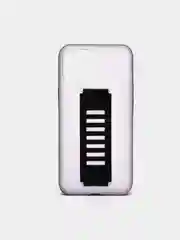 Черный противоударный чехол с ремешком держателем для iPhone 12, 12 Pro, 12 Pro Max, 12 Mini