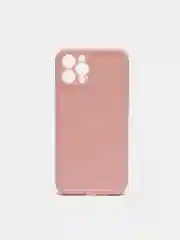 Розовый силиконовый глянцевый чехол для iPhone 12, 12 Pro, 12 mini, 11, 11 Pro, XR