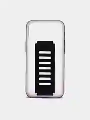 Черный противоударный чехол с ремешком держателем для iPhone 12, 12 Pro, 12 Pro Max, 12 Mini