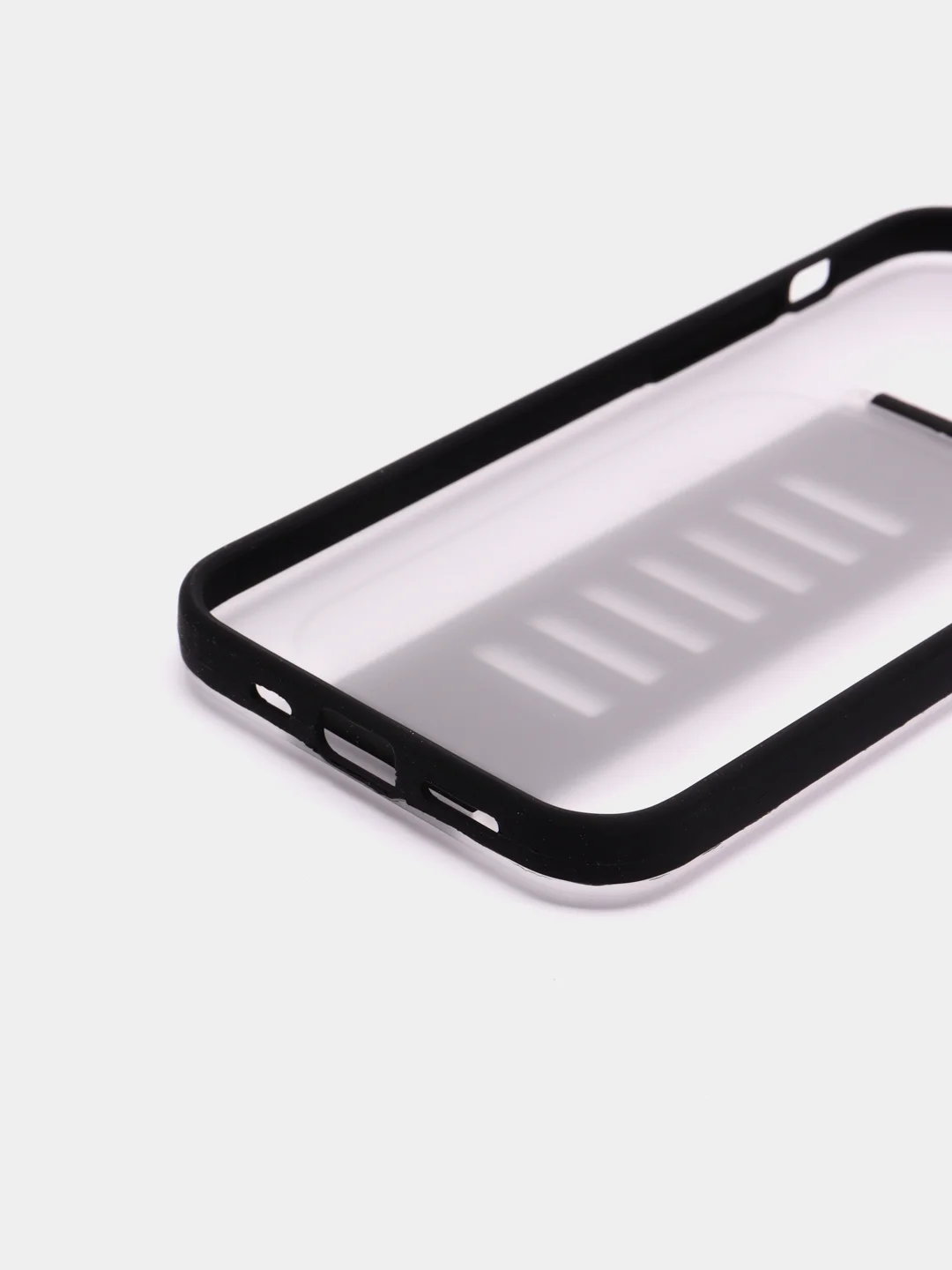 Черный противоударный чехол с ремешком держателем для iPhone 12, 12 Pro, 12 Pro Max, 12 Mini