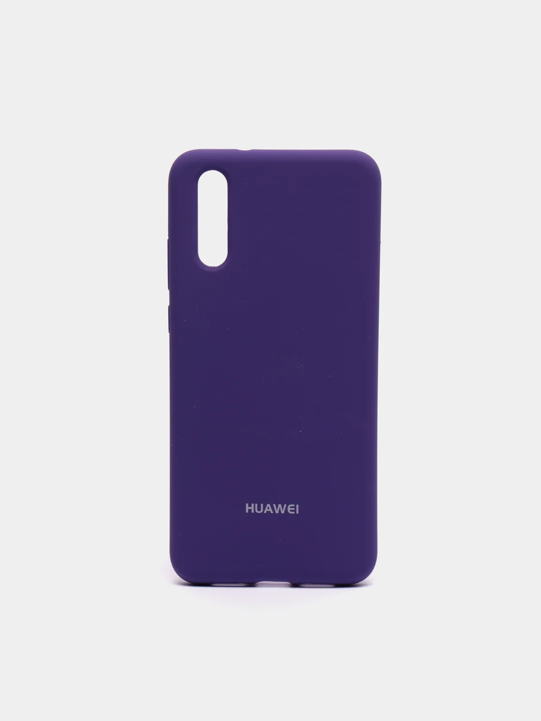 Фиолетовый силиконовый чехол Huawei P20