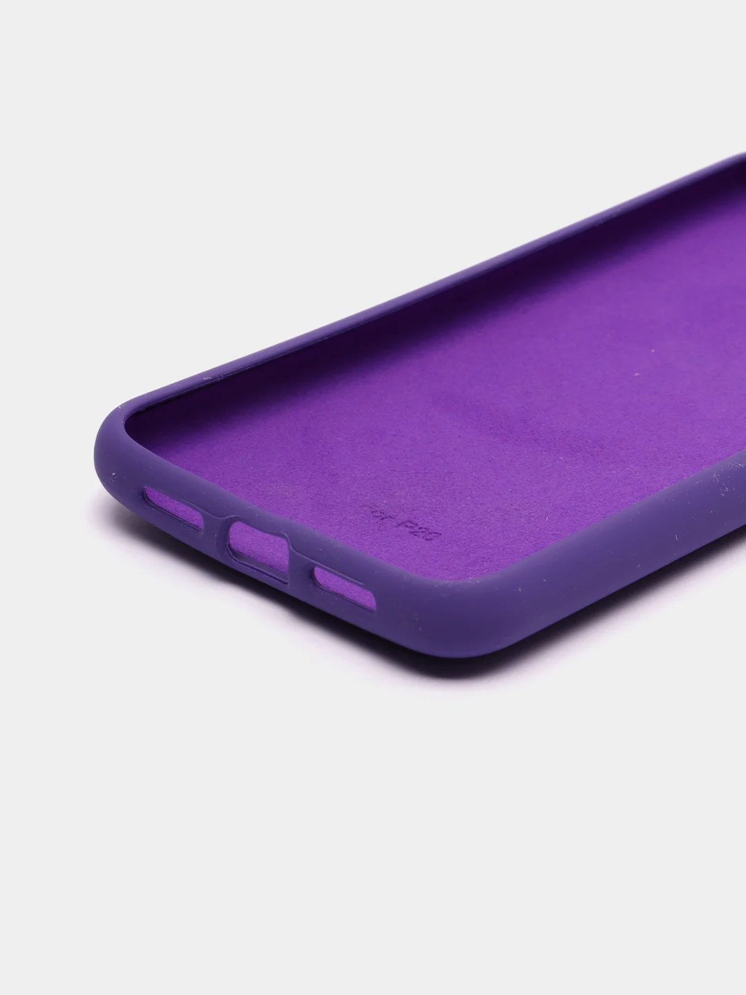 Фиолетовый силиконовый чехол Huawei P20