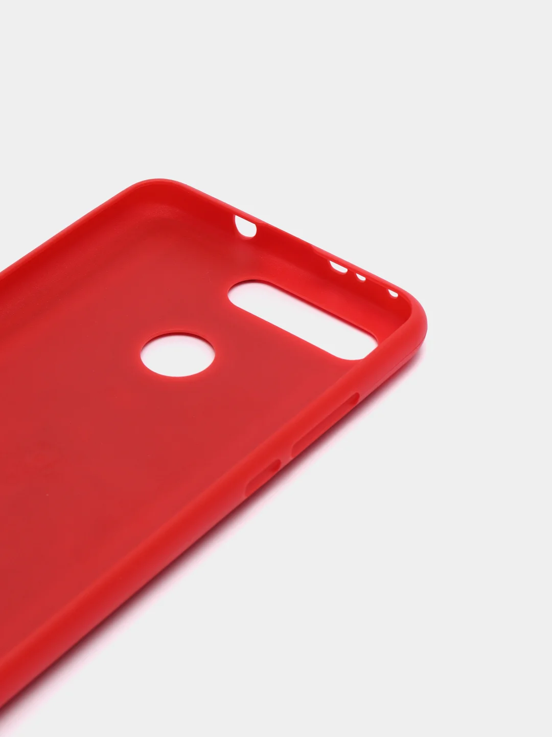 Красный чехол джинсовый Huawei Y5 2018/Y5 2019/Y6 2018/Y6 2019/Honor 7A/7A Pro/8A/8S/V20/V20 Pro