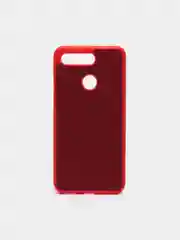 Красный чехол джинсовый Huawei Y5 2018/Y5 2019/Y6 2018/Y6 2019/Honor 7A/7A Pro/8A/8S/V20/V20 Pro