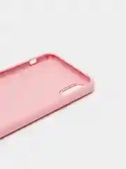 Розовый чехол Silicone Case для iPhone X/XS