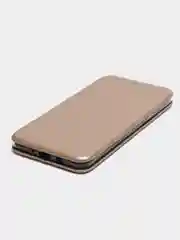 Золотой чехол книжка на Samsung Galaxy J7 2016 (J710), Самсунг Галакси Джи7 2016 (Джи710)