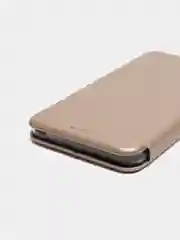 Золотой чехол книжка на Samsung Galaxy J7 2016 (J710), Самсунг Галакси Джи7 2016 (Джи710)
