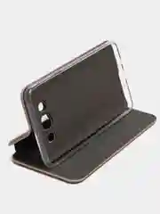 Золотой чехол книжка на Samsung Galaxy J7 2016 (J710), Самсунг Галакси Джи7 2016 (Джи710)