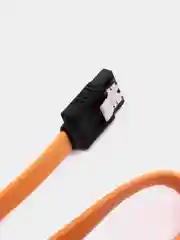 Желтый кабель SATA - SATA для подключения HDD, SSD