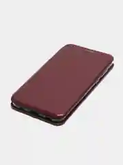 Пурпурный чехол-книжка Huawei Honor 7X, Хуавей Хонор 7Х