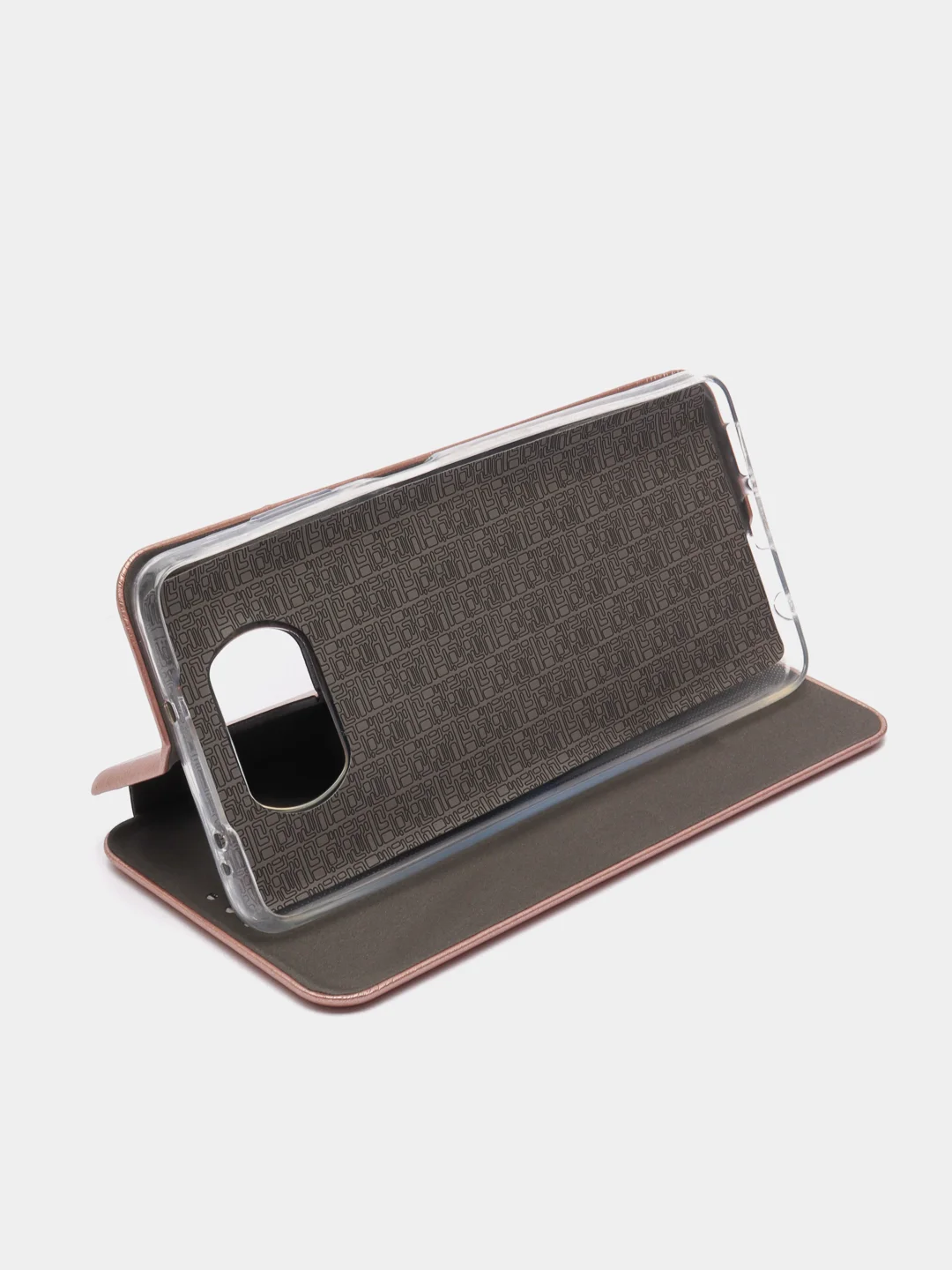 Розовый чехол-книжка Xiaomi Poco X3 (NFC) / Poco X3 Pro