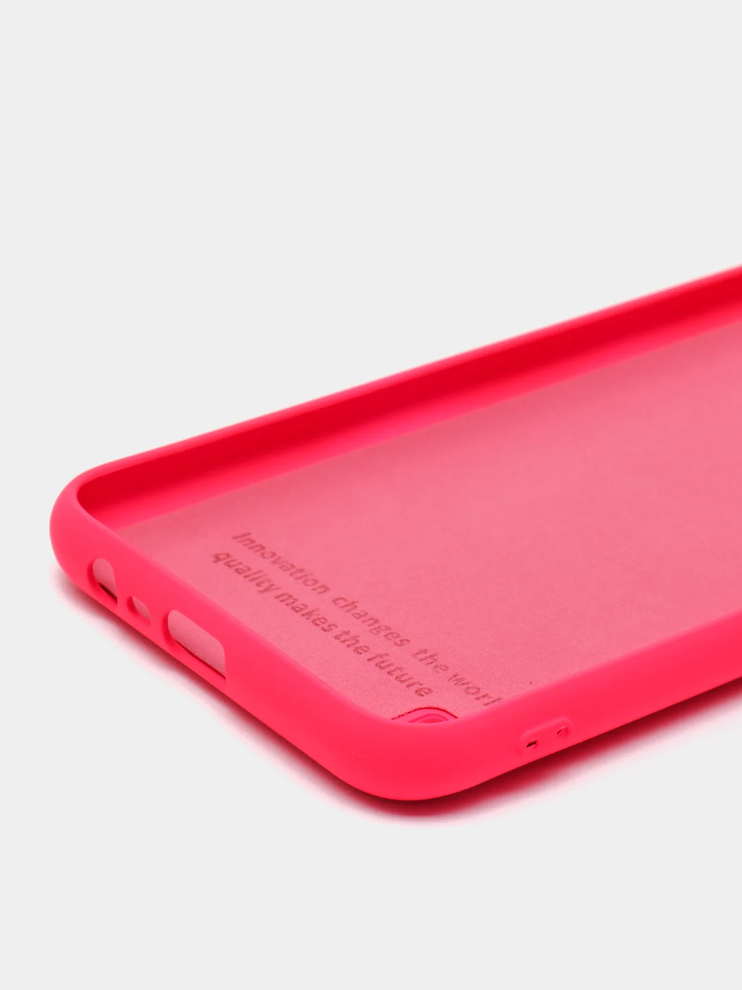 Фуксия чехол Silicone Cover для REALME C21Y, силиконовый