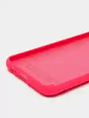 Фуксия чехол Silicone Cover для REALME C21Y, силиконовый