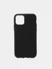 Чехол для Apple Iphone черный матовый X/XS/7/XR/11 Pro/7+/8+/11 Pro Max/6/6s/se